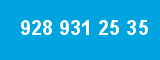 928 931 25 35 928 931 25 35